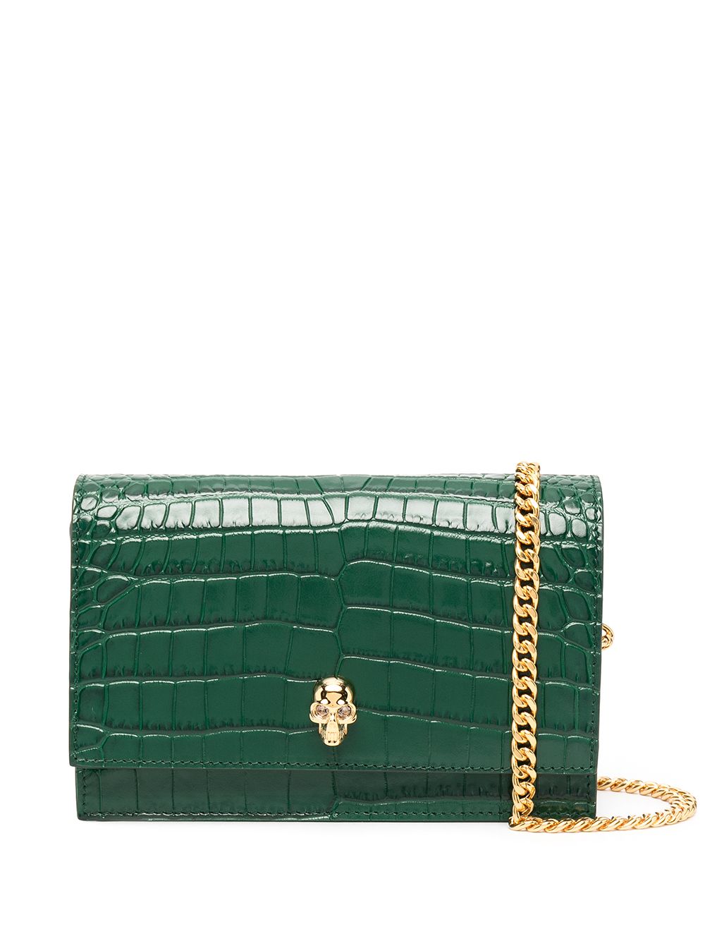 Alexander McQueen Designer Handbags for Women - Stylish Green Leather Shoulder Bag | Perfect for Work, Travel & Evening Events