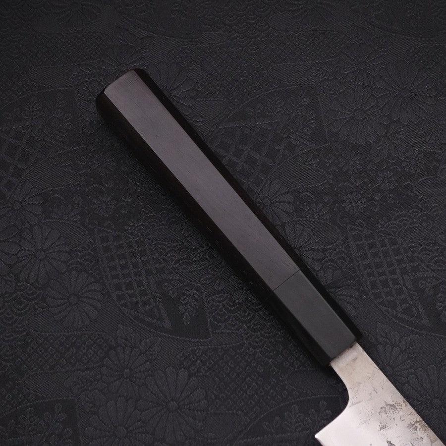 Premium Sujihiki Japanese Chef Knife 240mm - SLD Nashiji Washi Buffalo Ebony Handle - Perfect for Slicing Sashimi, Meat & Sushi Preparation - Professional Kitchen & Home Cooking Essential