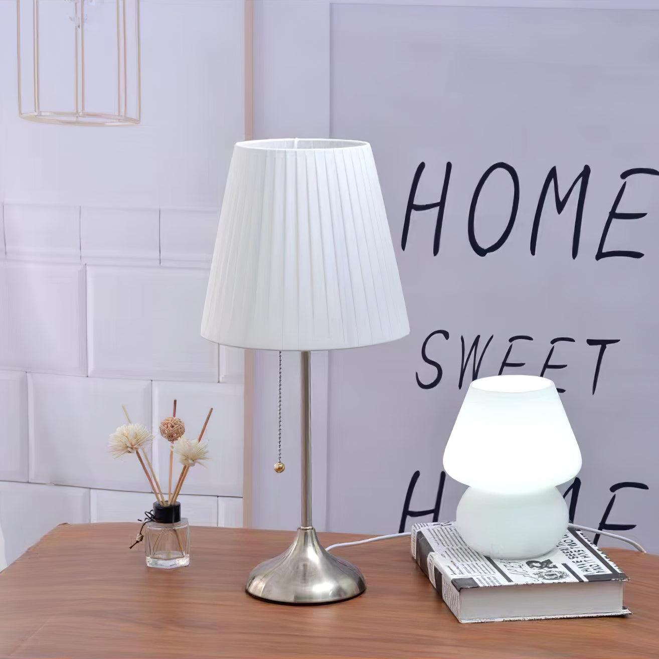 Arstid Modern LED Table Lamp - Adjustable Brightness, USB Charging Port, Night Light for Bedroom, Living Room, Office - Perfect for Reading, Working & Relaxing