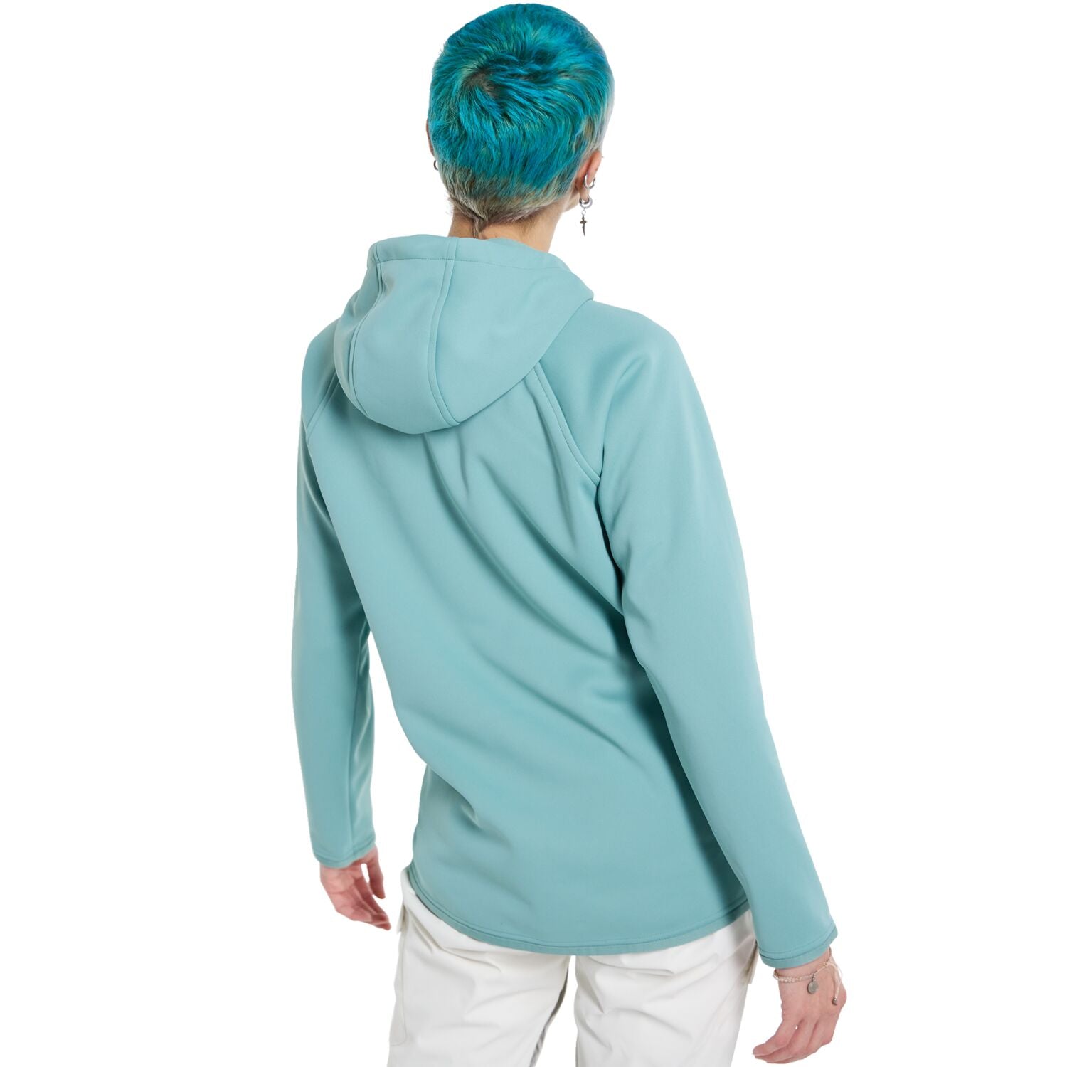 Burton Women's Crown Weatherproof Pullover Jacket - Waterproof Windproof Fleece-Lined Hoodie for Outdoor Hiking, Skiing & Winter Activities
