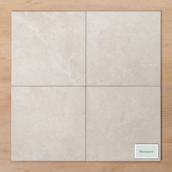 Premium Avalon White Matte P2 Porcelain Tile 12x12 Inch - Perfect for Bathroom, Kitchen & Flooring Renovation