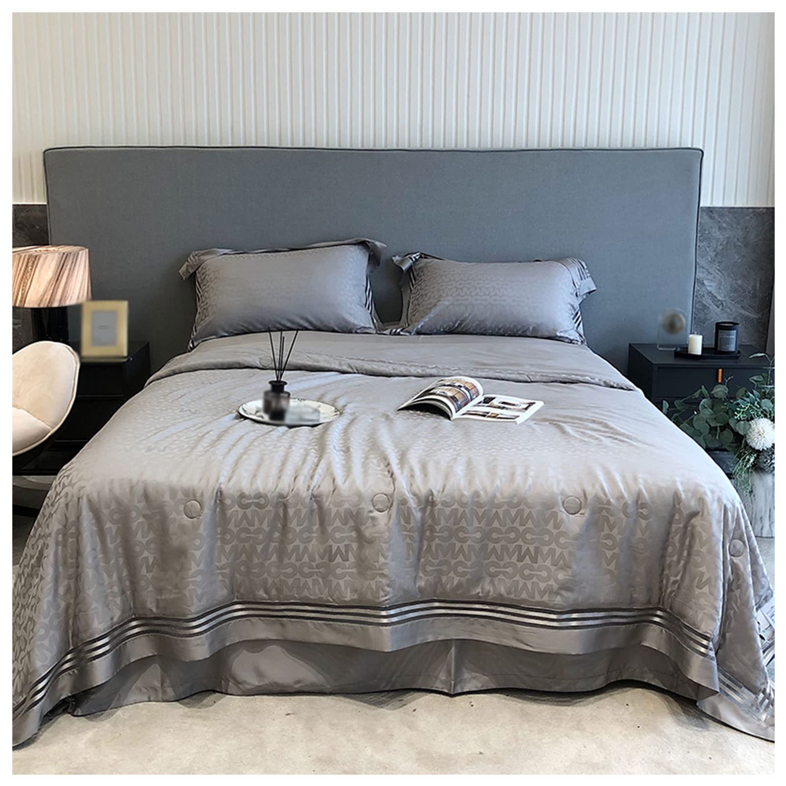 4Pcs Tencel Summer Cooling Blanket - Ice Silk Lightweight Quilt for Office Nap, Knee Duvet - Washable Air Conditioning Bedding (200x230cm) - Perfect for Home, Travel & Dormitory Use