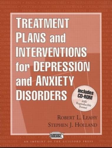 Effective Treatment Plans & Interventions for Depression & Anxiety Disorders | Therapy Solutions for Mental Health | Home & Clinical Use