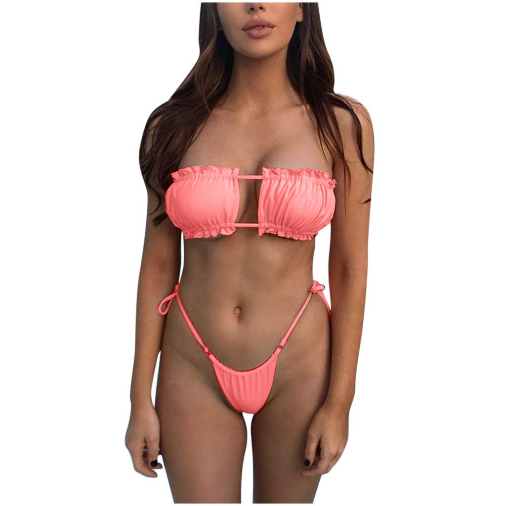 Women's Print Split Swimsuit Set - Summer Beachwear Bikini with Shorts | Fashion Swimwear for Pool, Beach Vacation & Water Sports