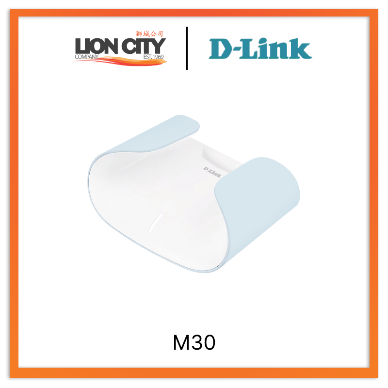 D-Link M30 AX3000 Wi-Fi 6 Smart Mesh Router - Dual Band Gigabit Wireless Internet, Easy Setup, Whole Home Coverage | Perfect for Gaming, Streaming & Smart Home Devices
