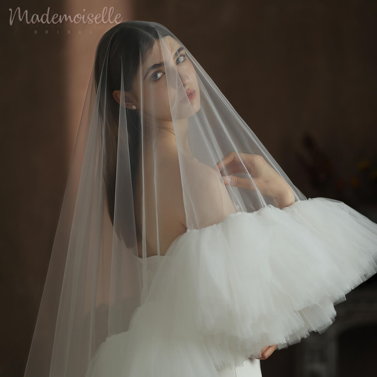 Ella Veil - Elegant Bridal Veil for Weddings & Special Occasions | Perfect for Brides, Prom & Formal Events