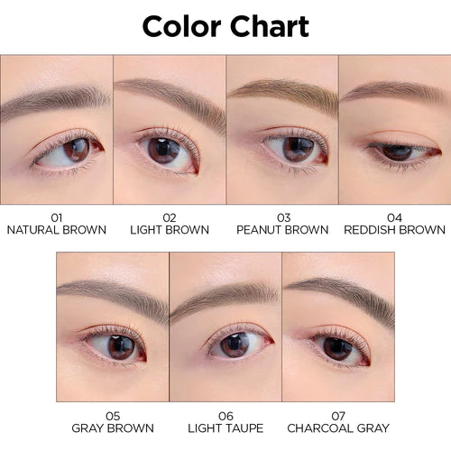 CLIO Auto Hard Eyebrow Pencil 0.31g - Waterproof & Long-Lasting Eyebrow Makeup for Natural Look - Perfect for Daily Use, Work, and Special Occasions