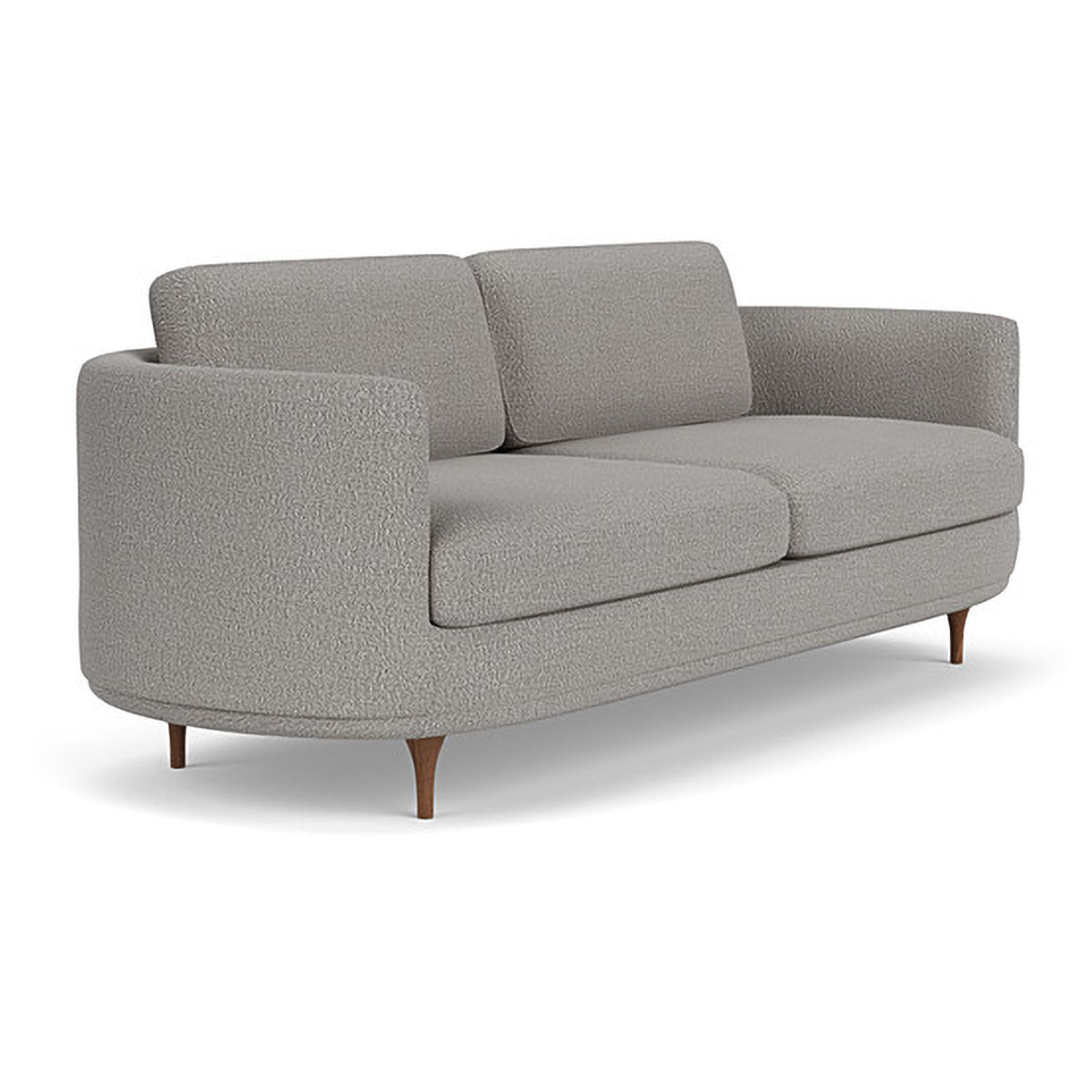 Elinor Boucle 3-Seater Sofa - Modern Upholstered Couch for Living Room, Lounge & Office - Soft Chenille Fabric Sectional Sofa with Comfortable Cushions