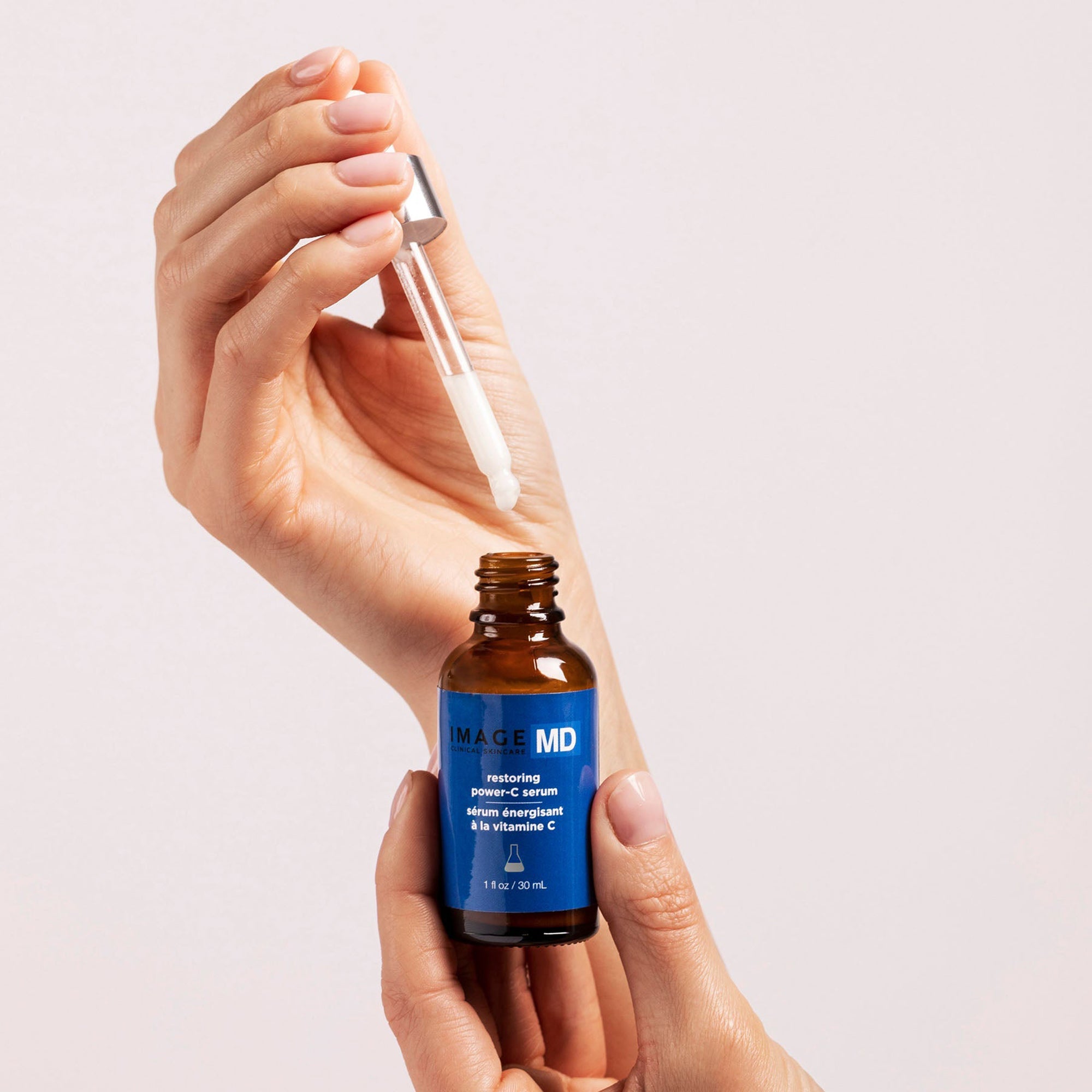 Image Skincare Image MD Restoring Power C Serum - Vitamin C Face Serum for Brightening & Anti-Aging | Perfect for Daily Skincare Routine & Nighttime Use