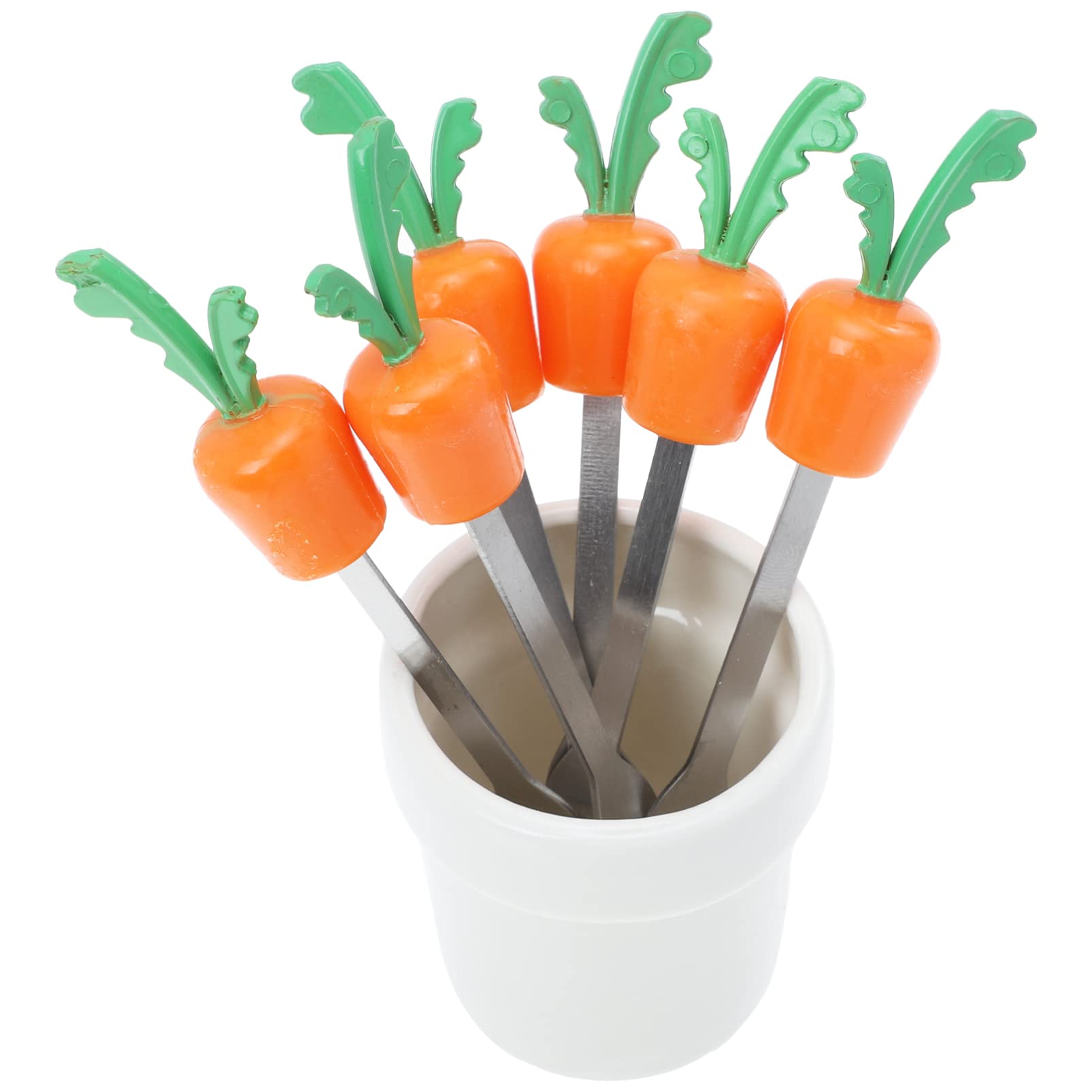 Cabilock 12-Piece Stainless Steel Fruit Forks Set - Elegant Appetizer Forks for Fruit, Desserts, Cheese & Party Platters - Perfect for Weddings, BBQs, Picnics & Cocktail Parties