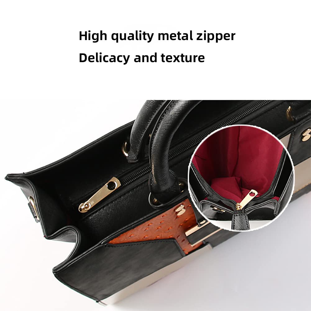Premium Leather Tote Bag for Women - Stylish Designer Handbag with Top Handle & Crossbody Strap - Perfect for Work, Travel & Everyday Use