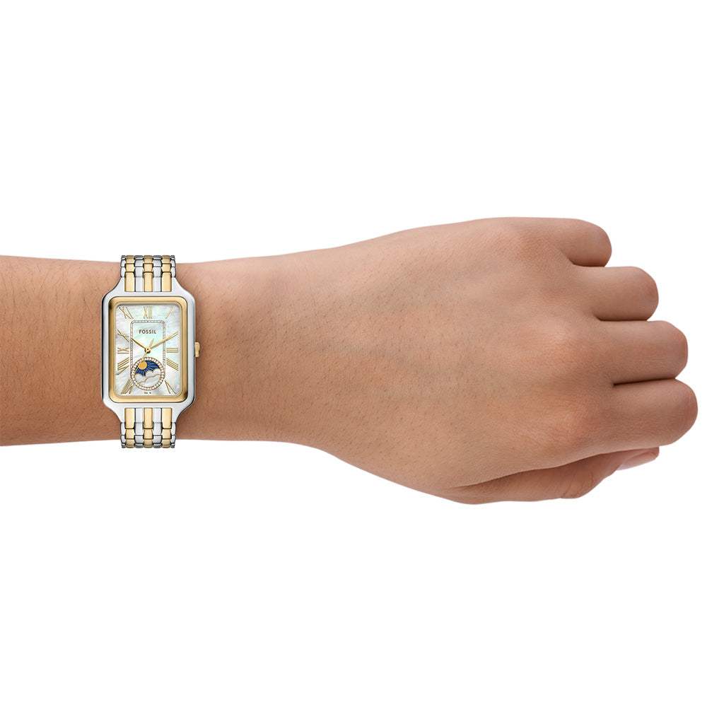 Fossil Raquel Sun Moon ES5399 Women's Watch - Stylish Analog Watch with Sun & Moon Dial for Casual & Office Wear