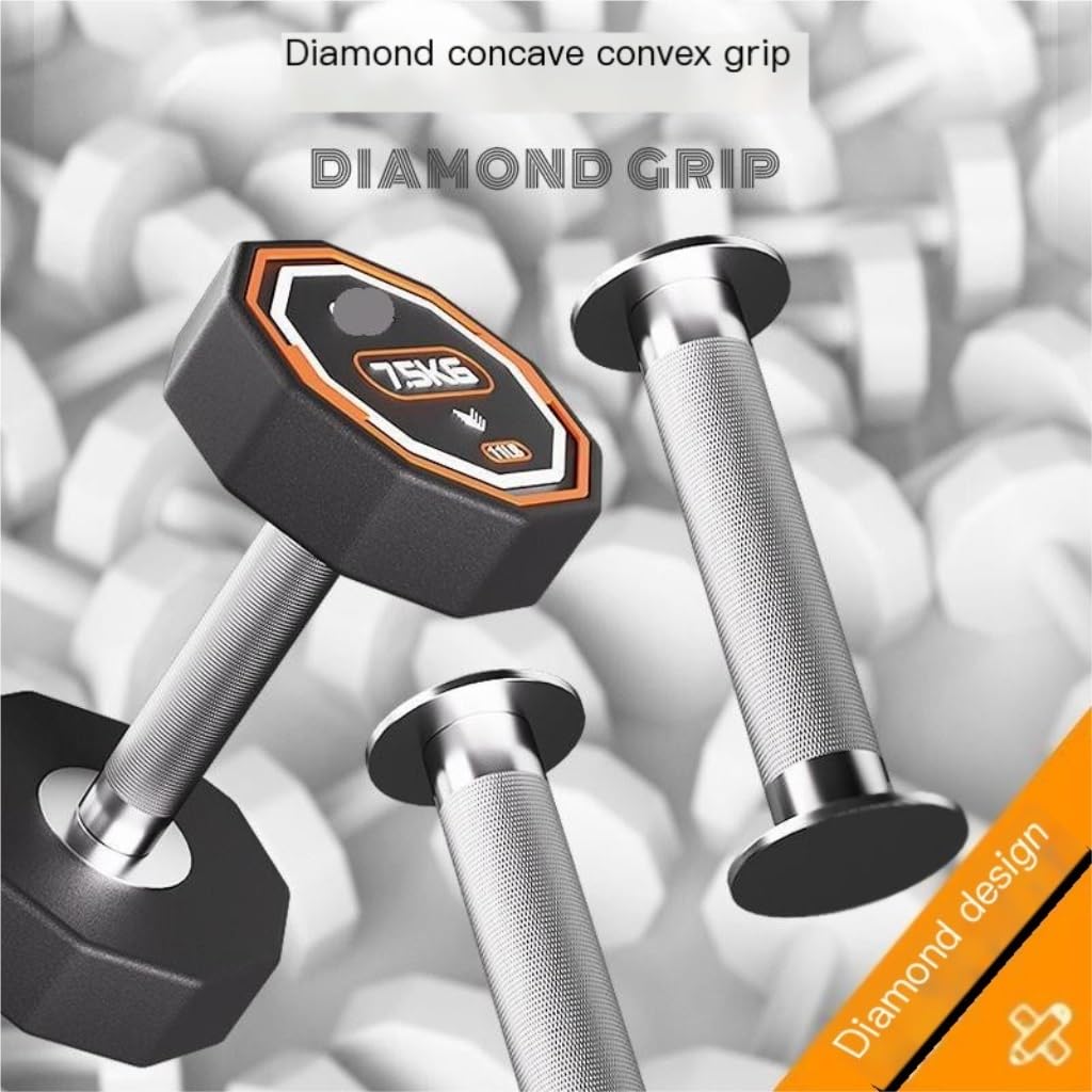 Premium Steel Dumbbell Set 5-60kg for Home Gym - Adjustable Weight Training Equipment for Men & Women - Strength Exercise, Muscle Building, Full Body Workout - Perfect for Home Fitness, CrossFit & Personal Training