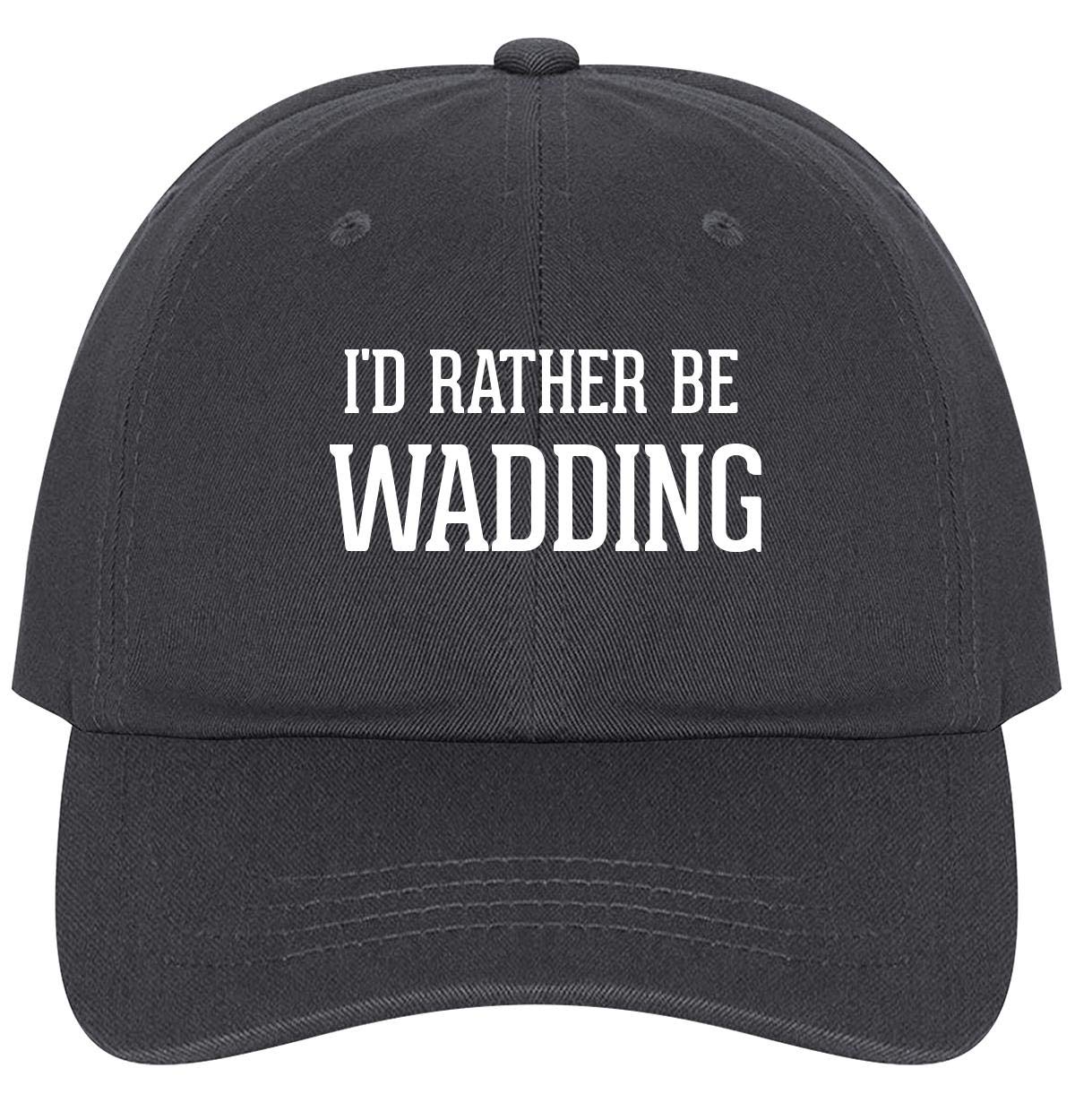 I'd Rather Be Wading - Adjustable Comfortable Dad Hat for Men | Perfect for Fishing, Outdoor Activities & Casual Wear