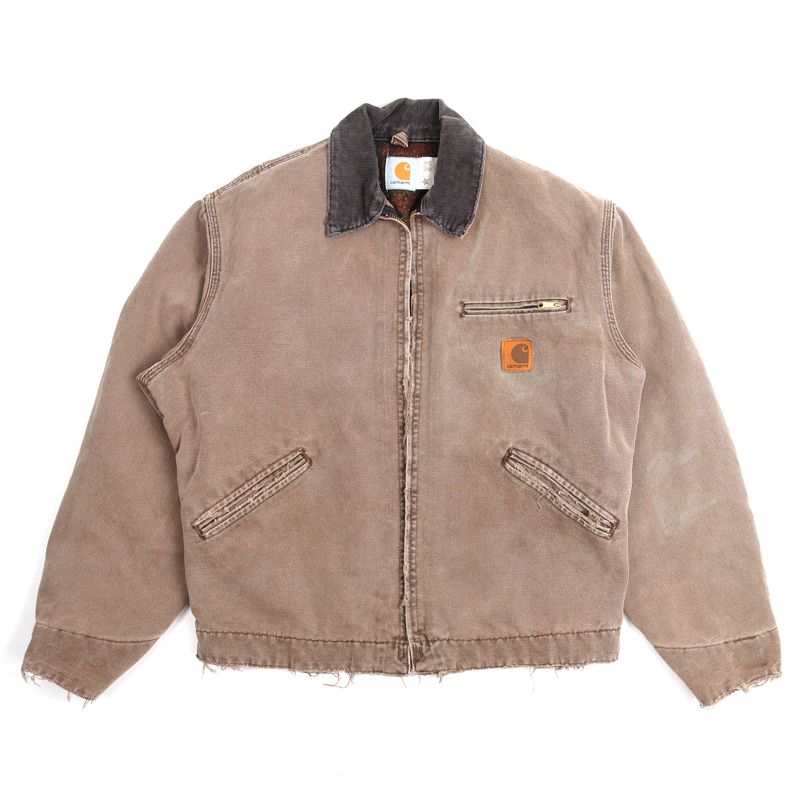 Vintage 1990s Detroit Work Jacket - Heavy Duty Denim Blue Collar Style for Men & Women | Perfect for Urban Fashion, Retro Outfits & Workwear Enthusiasts