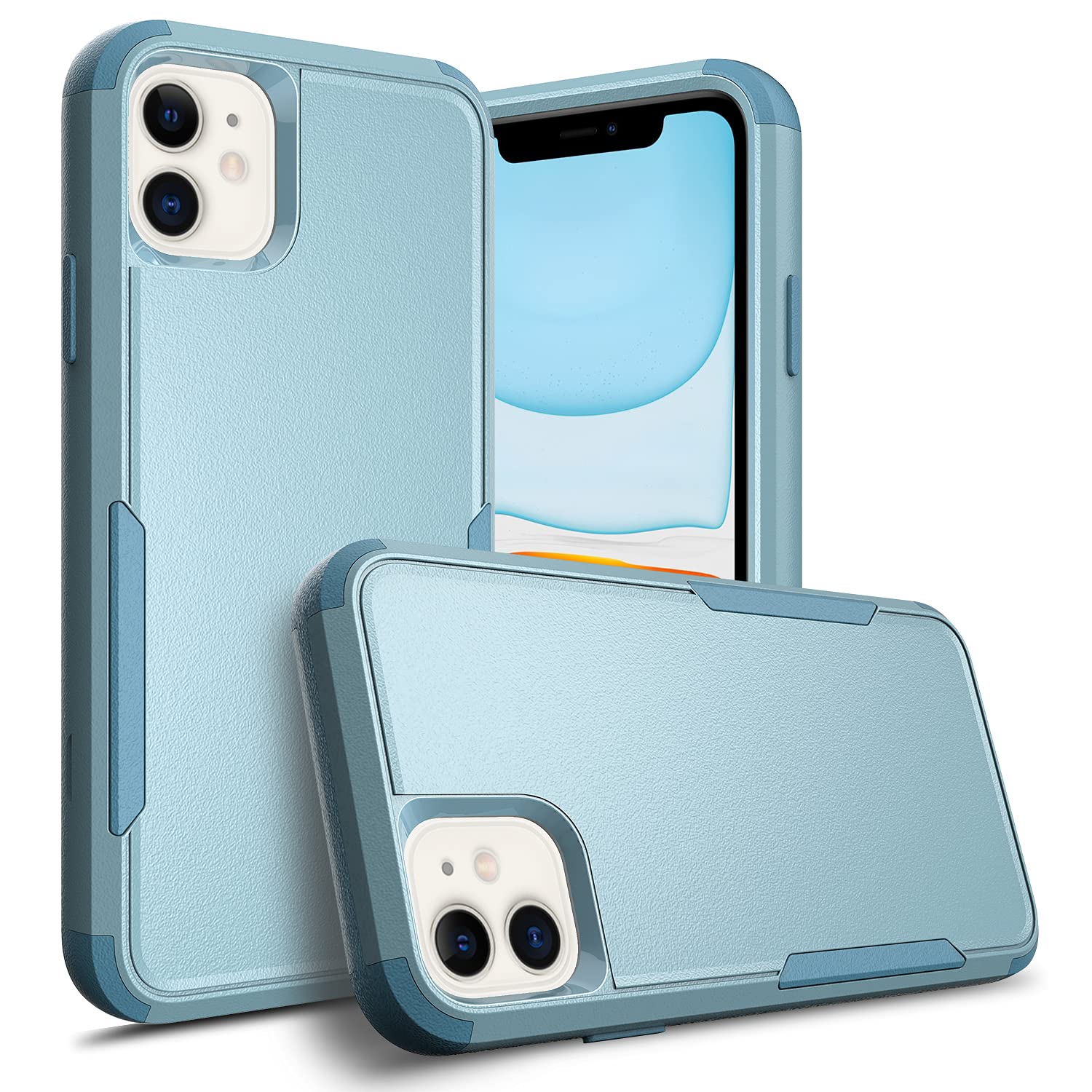Shockproof Heavy Duty Protective Phone Case for iPhone 11 - Compatible with Apple iPhone 11 - Perfect for Outdoor Activities, Sports & Daily Use
