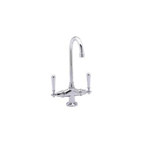 BLANCO Appleton Single Handle Kitchen Faucet with Side Spray in Polished Chrome - Perfect for Modern Farmhouse & Commercial Style Kitchens