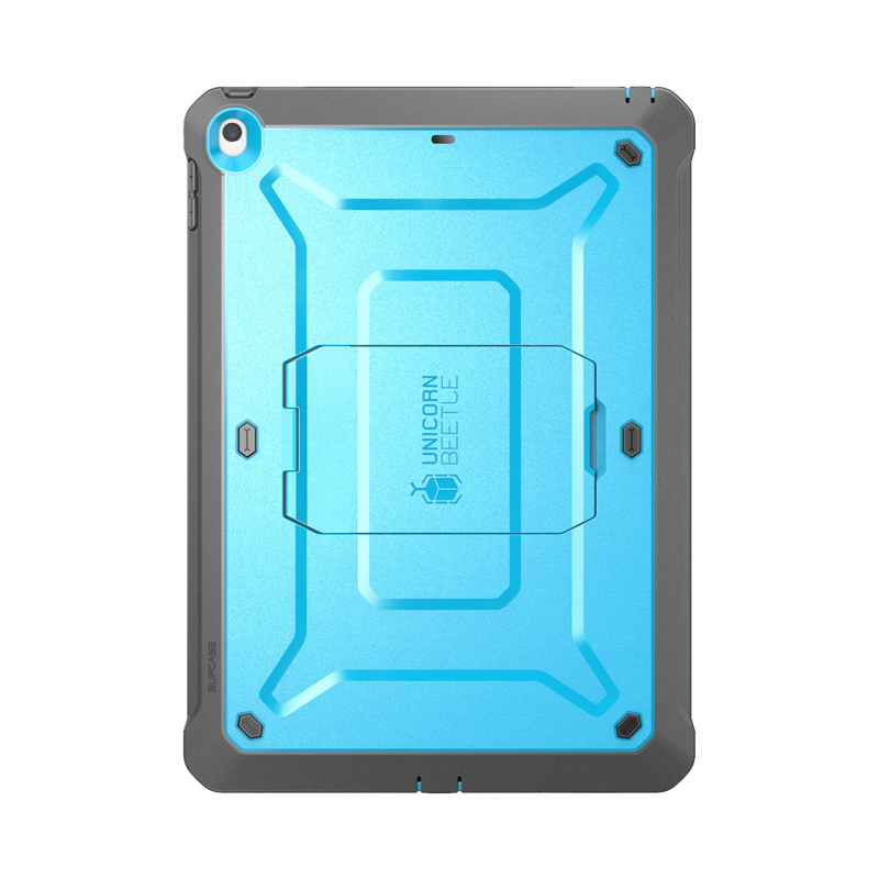 iPad 10.2 Inch Unicorn Beetle PRO Rugged Case - Shockproof Protective Cover with Screen Protector for iPad 8th/7th Gen (Blue) | Perfect for Outdoor, Travel & Work Use