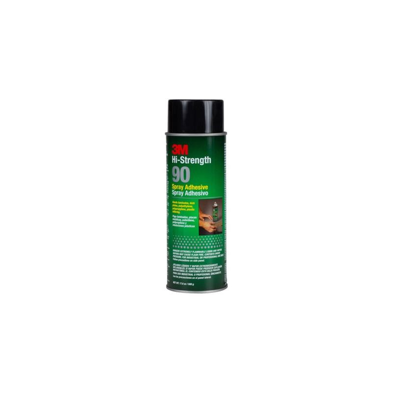 3M Hi-Strength 90 Spray Adhesive - High Performance Multipurpose Bonding Glue for DIY, Crafts, Woodworking, Upholstery & Automotive Repairs - Quick Drying, Permanent Hold for Fabrics, Foam, Metal & More