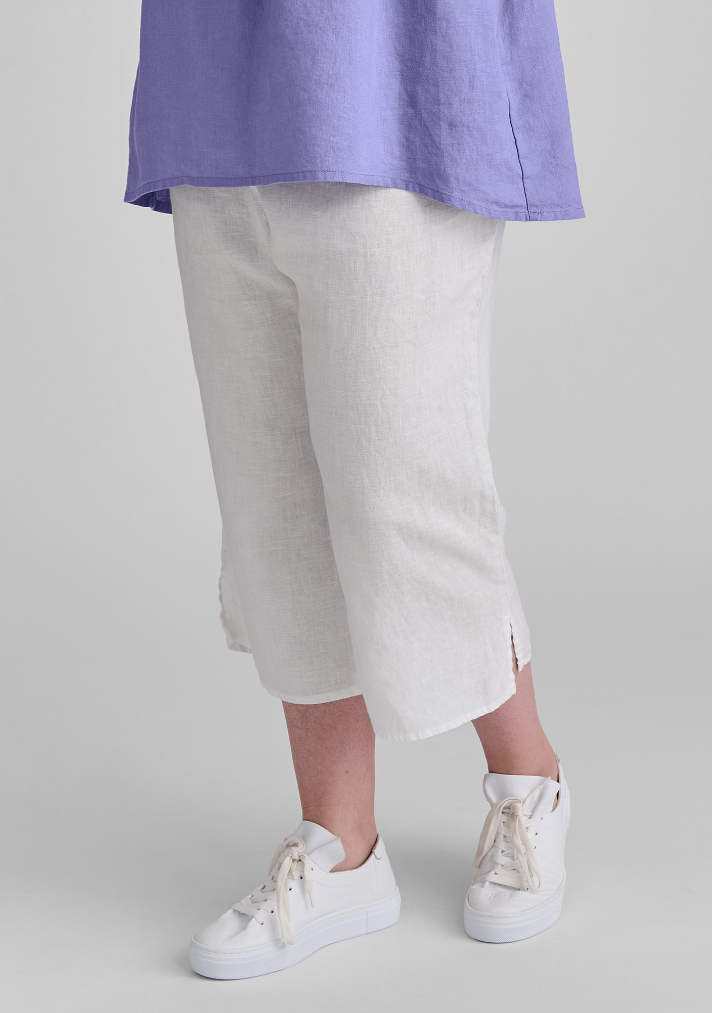 Comfortable Linen Pants with Elastic Waistband - Breathable & Stylish Push Out Pants for Women | Perfect for Summer, Travel & Casual Wear