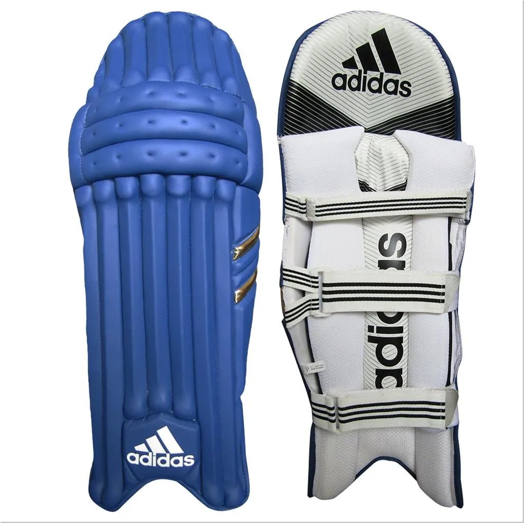 Adidas XT 1.0 Cricket Batting Pads - Navy Blue Protective Leg Guards for Cricket Players | Perfect for Practice & Matches