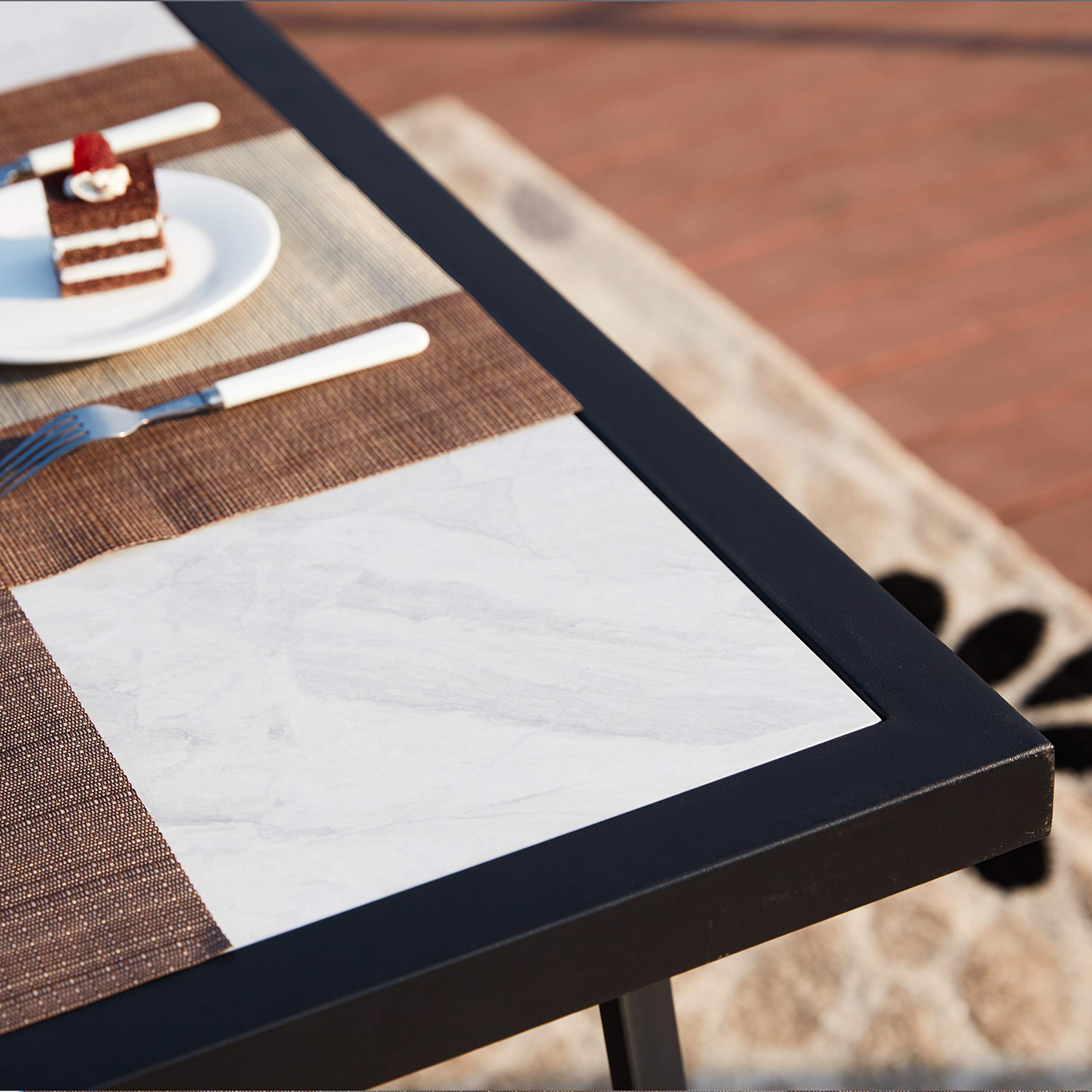 Square Outdoor Dining Table - 63.2