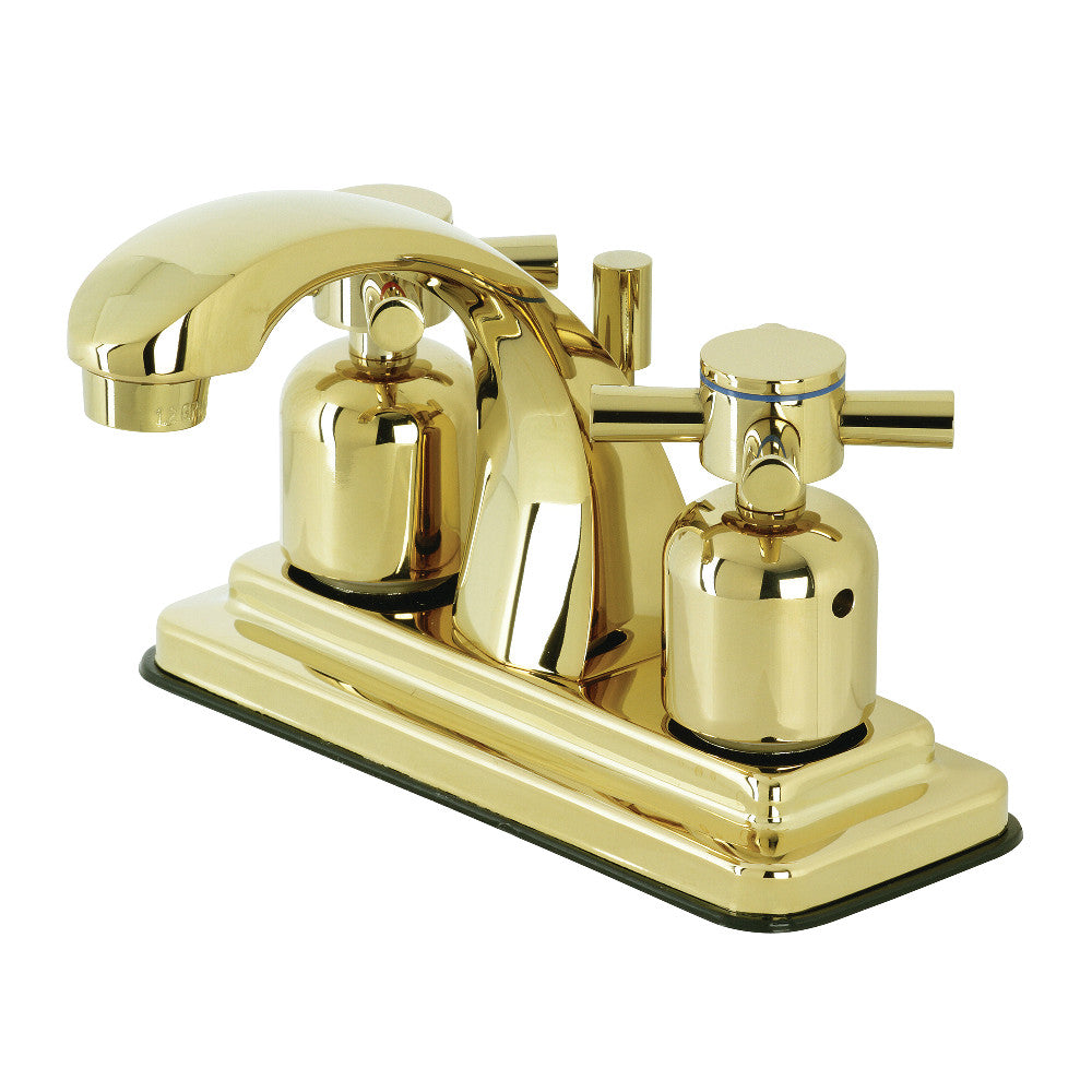Kingston Brass KB4641DX 4-Inch Centerset Bathroom Faucet - Chrome Finish, Single Handle, Low Flow - Perfect for Small Bathroom Sinks, Powder Rooms & Guest Baths
