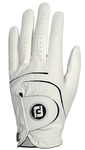 FootJoy Women's FLX Golf Glove - Left Hand, White | Premium Comfort & Grip for Women Golfers | Perfect for Driving Range & Course Play