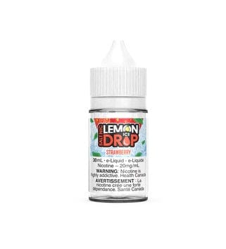 Strawberry Nicotine Salt E-Liquid - Lemon Drop ICE Flavor - 30mL Bottle for Vape Pens & Pod Systems - Refreshing Vaping Experience (Alberta)