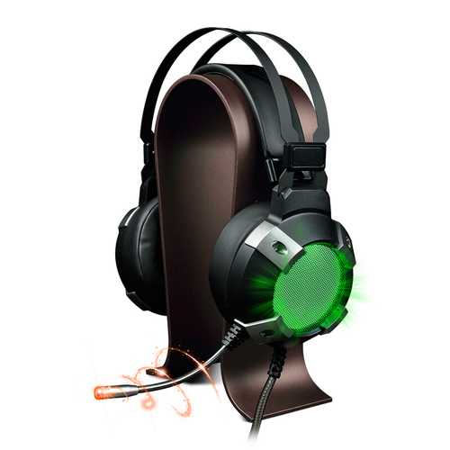Ajazz AX361 Virtual 7.1 Surround Sound USB Wired Gaming Headset with LED Lights - Perfect for PC Gaming, Streaming & Online Meetings