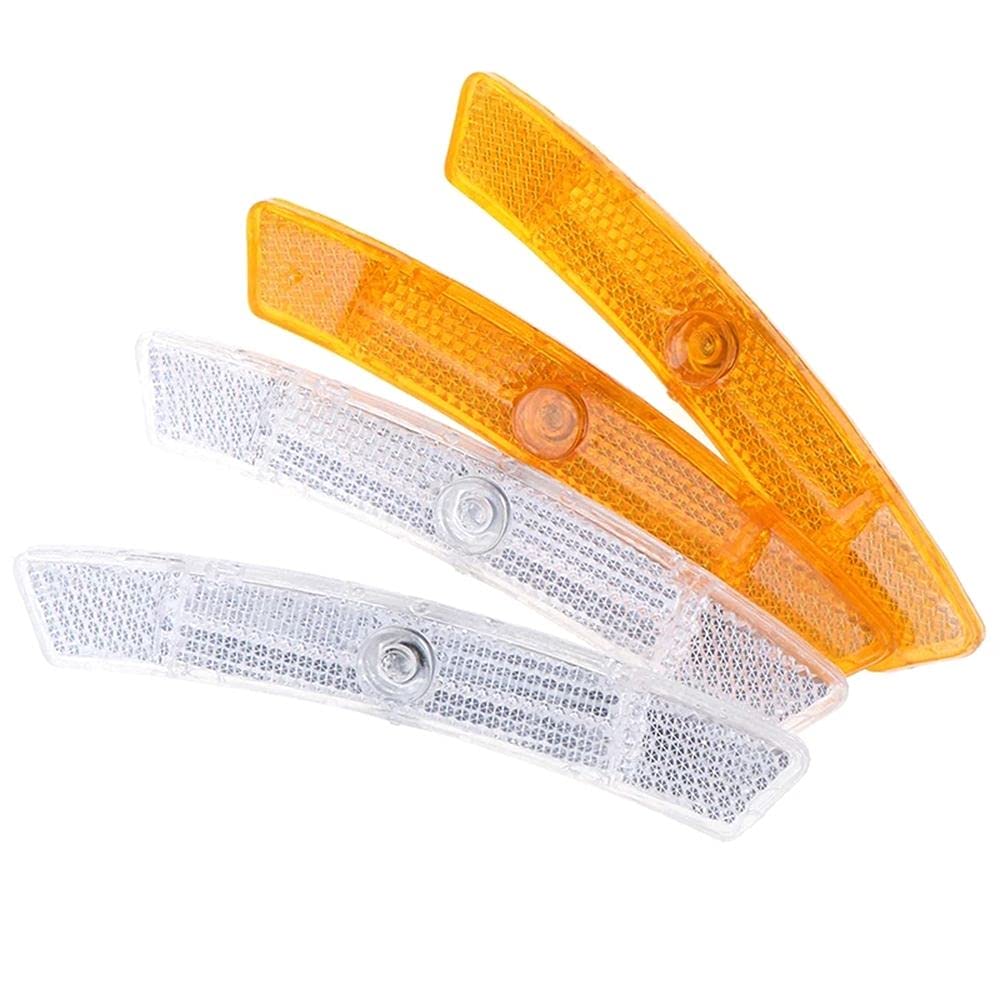 2 Pcs Bicycle Wheel Spoke Reflectors - LED Spoke Lights for Mountain & Road Bikes - Bike Safety Accessories for Night Riding & Cycling Decor - Perfect for Commuting, Night Cycling, and Bike Safety Awareness