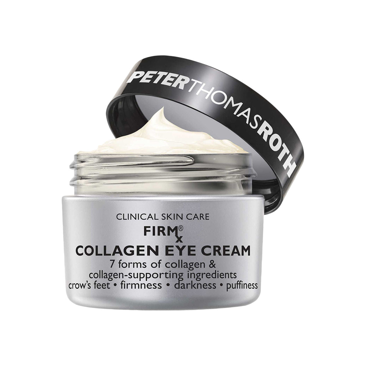 FirmX Anti-Aging Collagen Eye Cream for Dark Circles & Wrinkles - Hydrating Under Eye Treatment for Puffiness & Fine Lines - Perfect for Night & Day Use