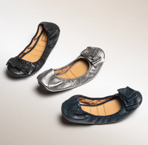 Lilyana 2.0 Genuine Leather Ballet Flats for Women - Comfortable Slip-On Shoes for Work, Travel & Everyday Wear
