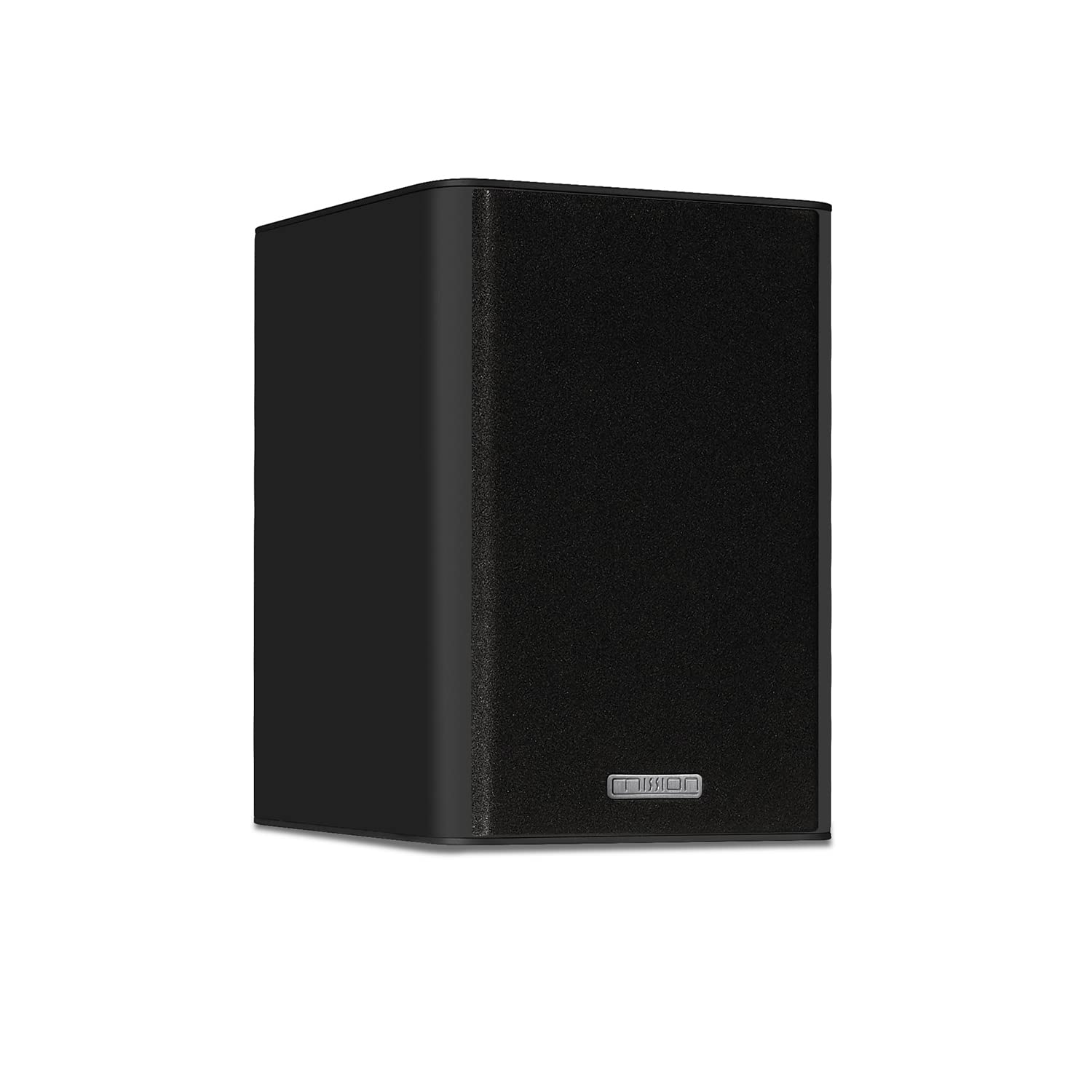 Mission QX-1 MKII Bookshelf Speakers - Premium Black Finish (Pair) - Perfect for Home Theater Surround Sound & Music Listening
