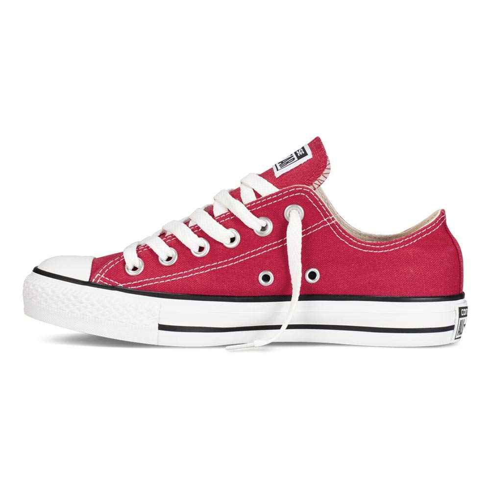 Converse Chuck Taylor All Star Low Top Sneakers - Men's Size 11 / Women's Size 13 - Classic Red Canvas Shoes (M9696) | Casual Wear, Street Style & Everyday Fashion