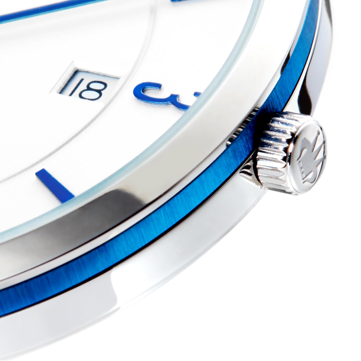 René Mouris L'Emporter Men's Quartz Watch - 41mm 316L Stainless Steel Classic Dress Watch with Sapphire Coated Crystal & Italian Leather Strap - 50M Waterproof - Perfect for Business, Formal Events & Everyday Wear