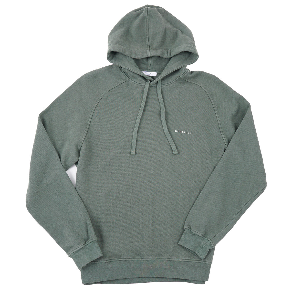 Boglioli Men's Hooded Pullover Cotton Sweatshirt - Soft Casual Zip-Up Hoodie for Everyday Wear, Gym & Outdoor Activities