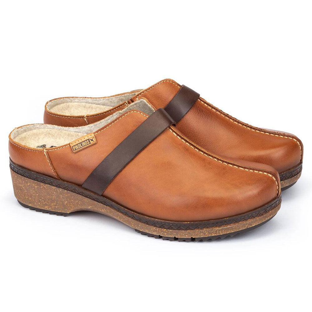 Granada Clog Shoes for Women - Comfortable Slip-On Wooden Sole Sandals (W0W 3590C1) - Perfect for Casual Wear, Beach, and Summer Outfits