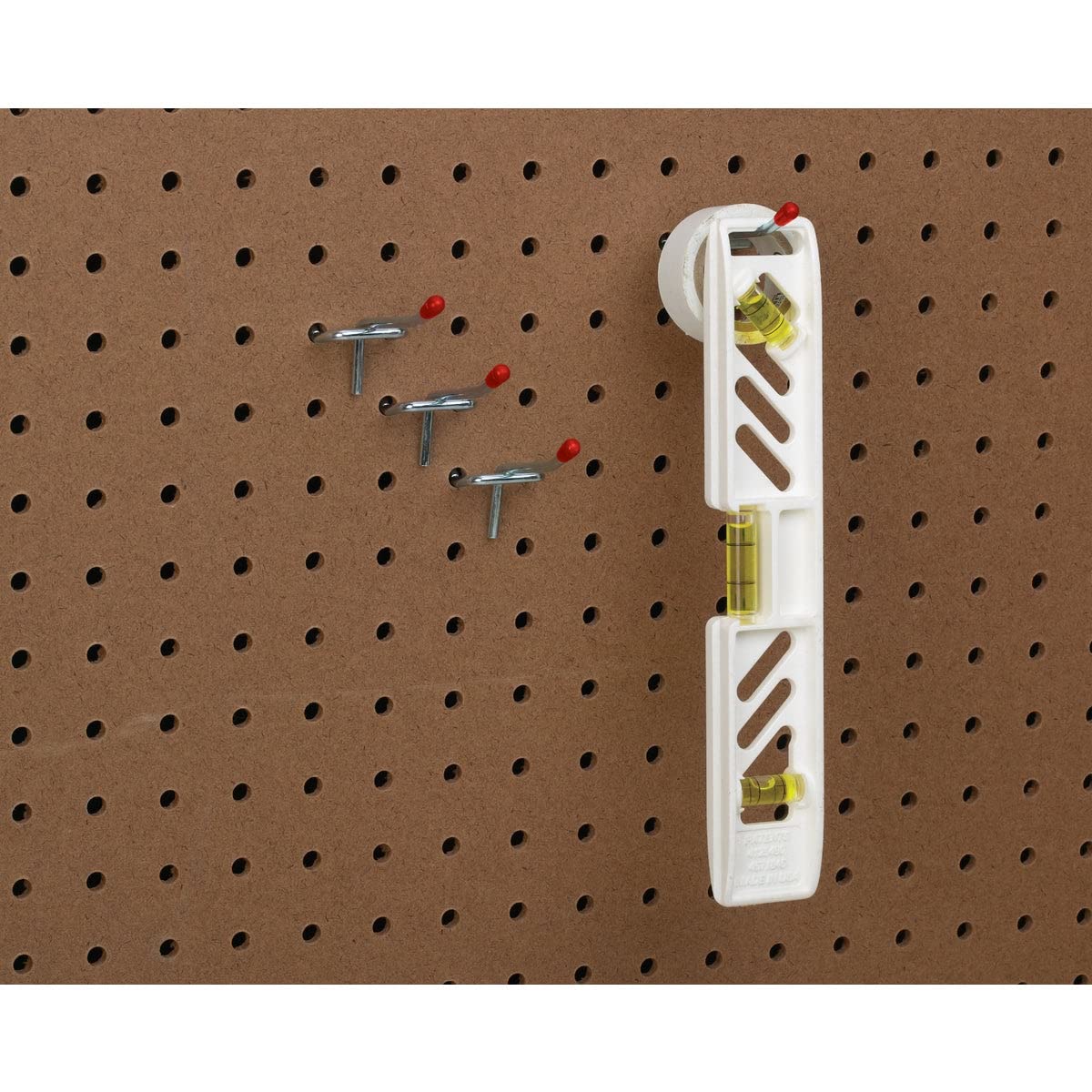 Heavy Duty Straight Peg Hooks - 10 Pack Metal Wall Hooks for Hanging Hats, Keys, Coats & More - Perfect for Garage, Closet & Entryway Organization