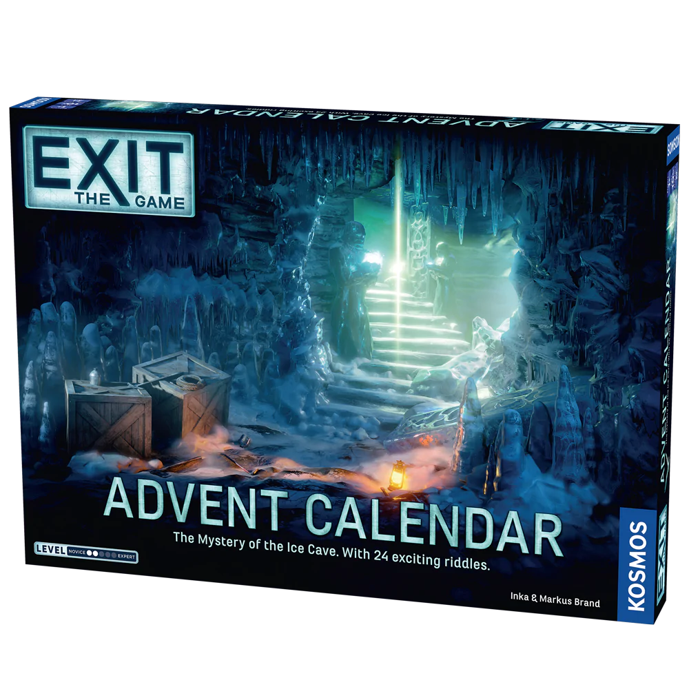 Exit: The Game - Advent Calendar The Mystery of the Ice Cave | Escape Room Puzzle Game for Adults & Teens | Perfect for Holiday Family Game Nights & Christmas Countdown