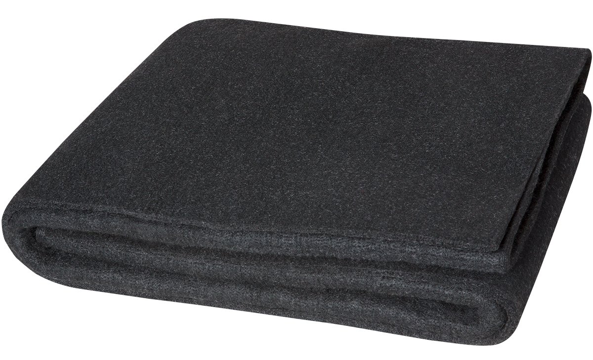 Steiner 317-6X8 Heavy Duty 24-Oz Black Carbon Fiber Welding Blanket - 6' x 8' Fireproof Heat Resistant Cover for Welding, Grinding & Metalworking Projects
