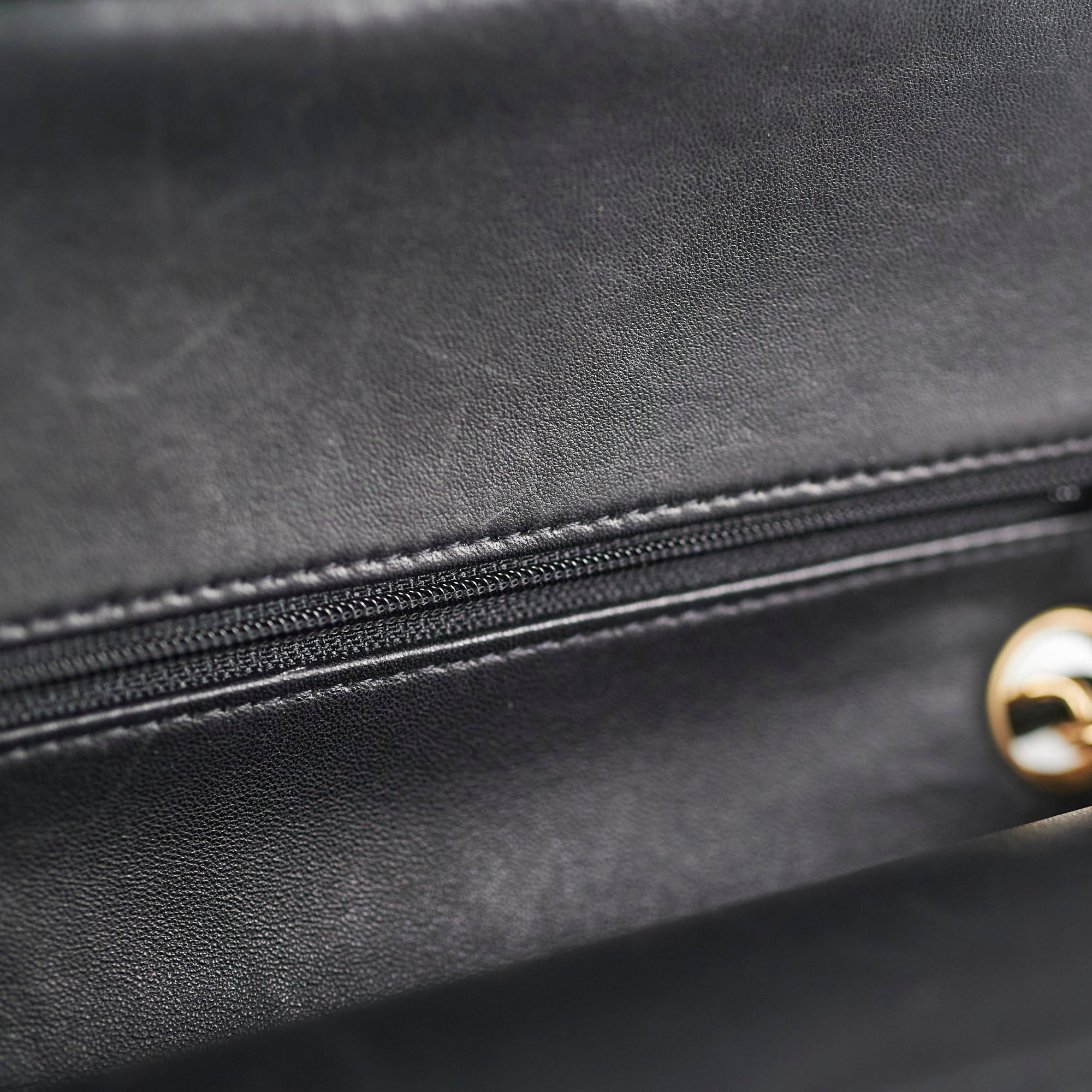 Chanel Classic Flap Bag Medium Large Black Lambskin Leather Shoulder Bag - Luxury Handbag for Women, Perfect for Parties, Dating & Special Occasions