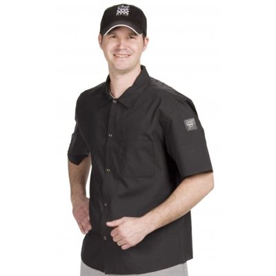 Chef Revival Professional Cook Shirt - Black, X-Large - Perfect for Chefs, Kitchen Staff & Culinary Enthusiasts