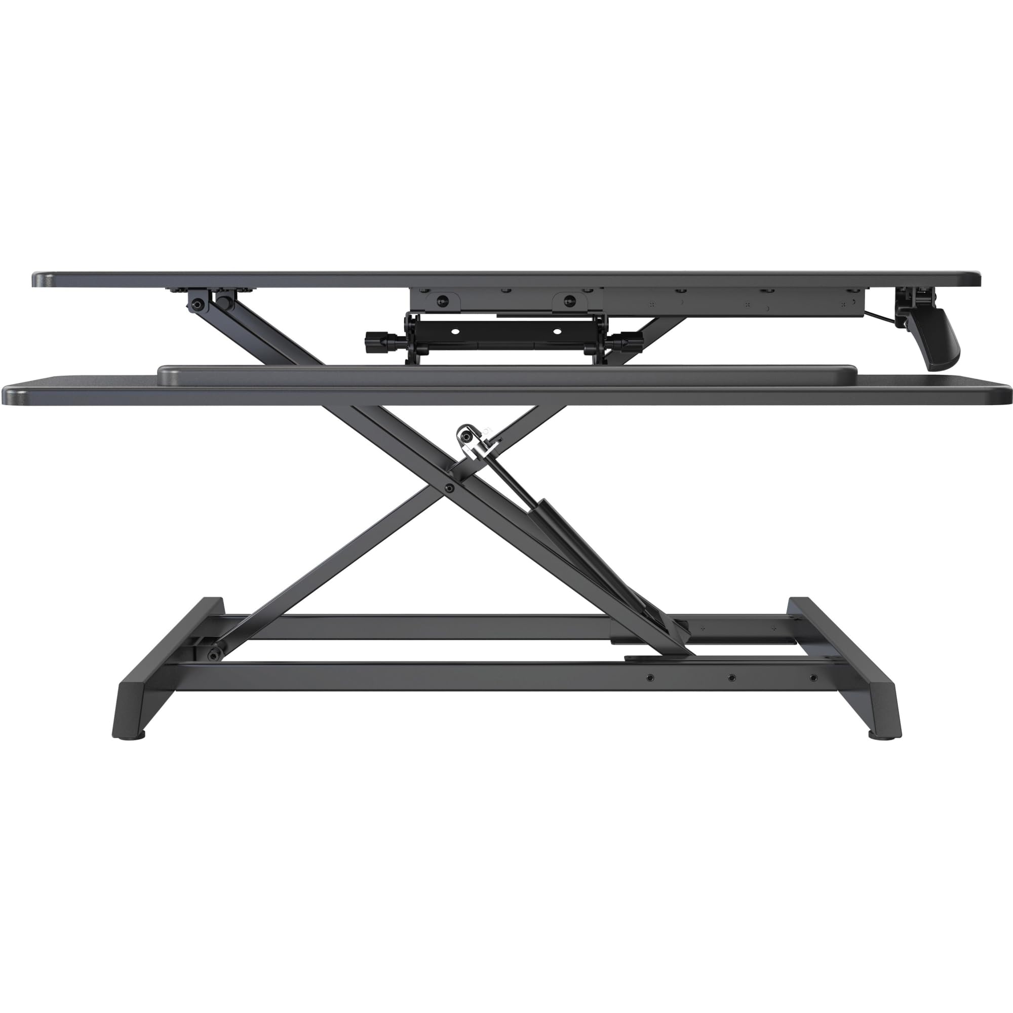 Lorell LLR99555 Large Monitor Desk Riser - Adjustable Computer Stand for Home & Office Workspace - Ergonomic Solution for Dual Monitors, Laptops, and Office Organization