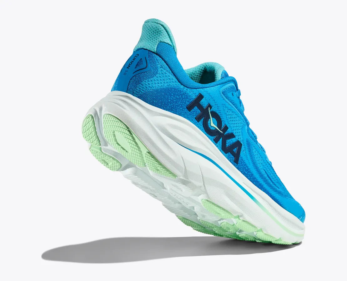 Hoka Clifton 10 Running Shoes for Men - Lightweight Cushioned Road Running Sneakers for Marathon Training & Daily Jogging