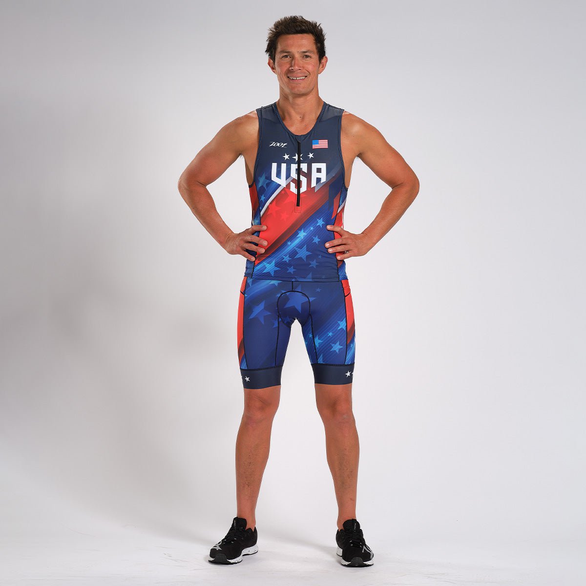 Men's Limited Edition Tri Tank Top - Breathable & Comfortable Workout Shirt for Gym, Running & Sports | USA Made
