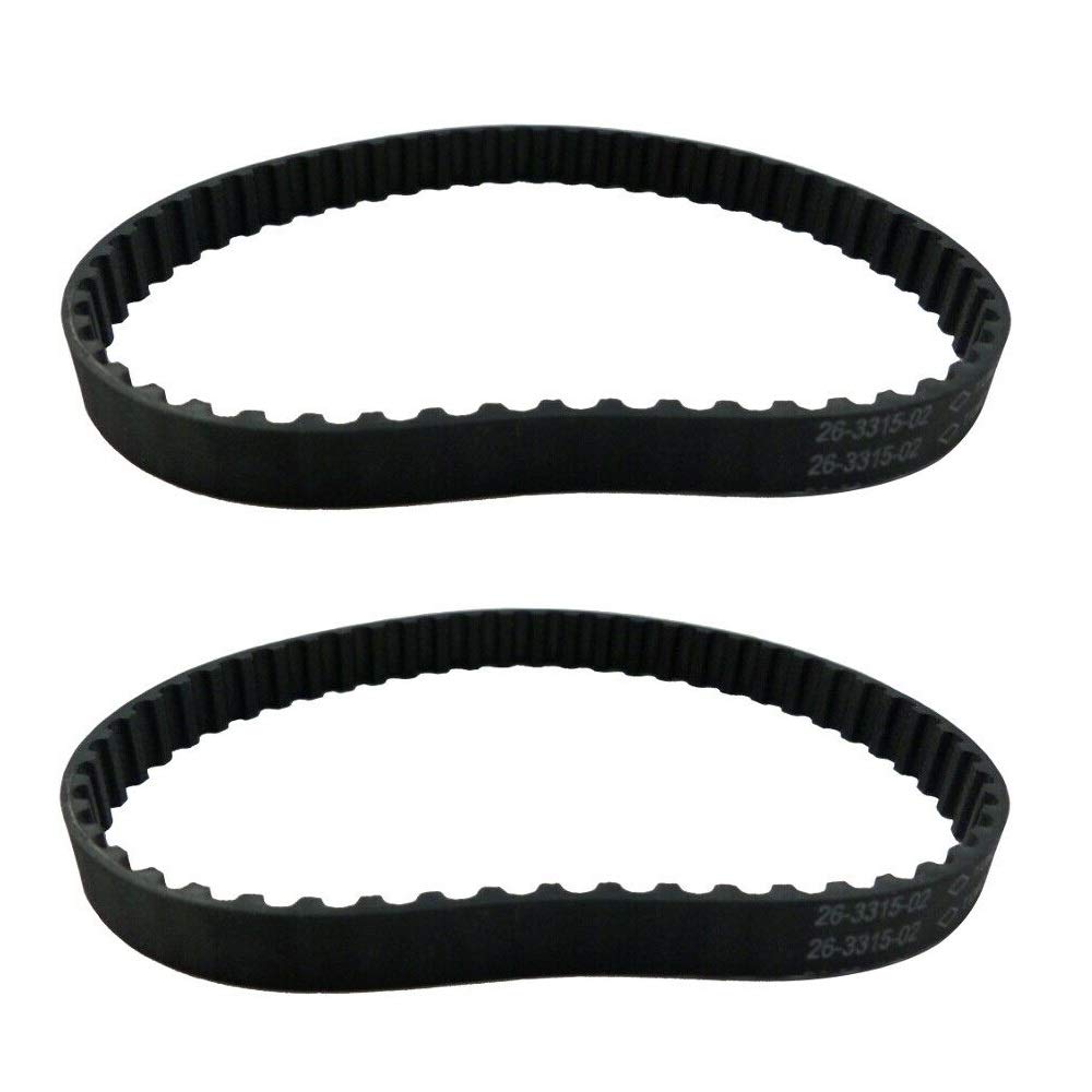 HASMX Vacuum Belt for Tristar A101 EXL MG1 MG2 - 2 Pack - Home Cleaning Accessories