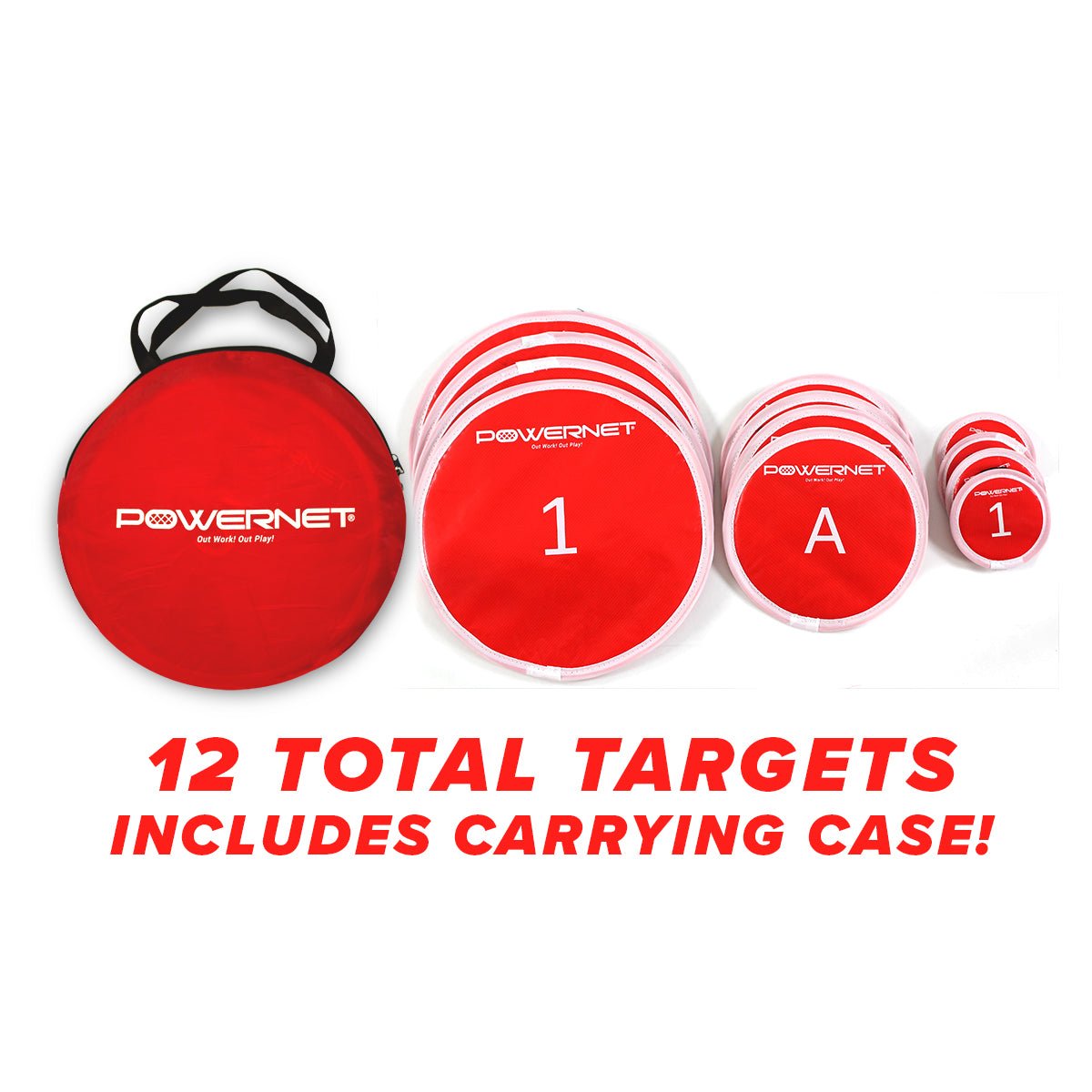 PowerNet German Marquez Pitch Perfect Targets - Baseball Pitching Training Aid for Accuracy & Control - Perfect for Home, Backyard & Team Practice Sessions