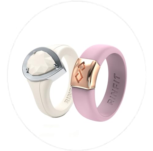 Pack O: White/Silver & Pink/Rose Gold