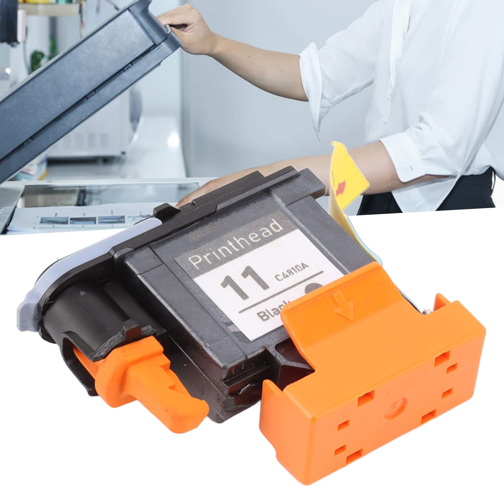 510 500 Printhead Replacement - Black Printer Printhead Compatible with HP Designjet 100 110 111 500 510 800 813 850 - Perfect for Large Format Printing & CAD Drawings
